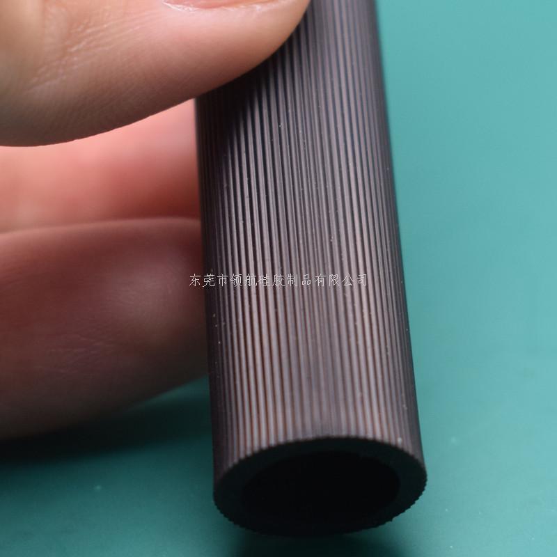 条纹表面硅胶套管