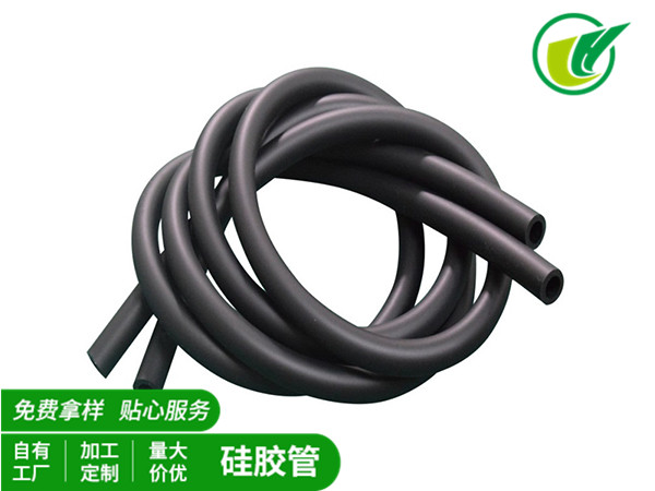 哑黑喷油硅胶管